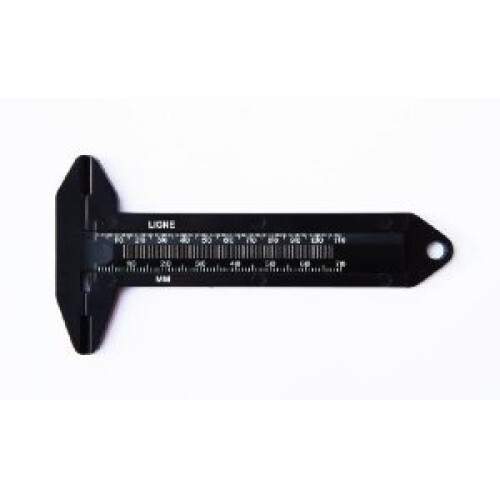 Black Button Measurer mm ligne 1