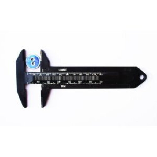 Black Button Measurer mm ligne