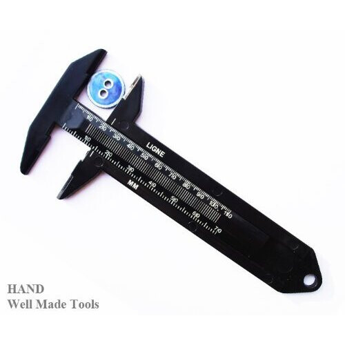 Black Button Measurer mm ligne 2