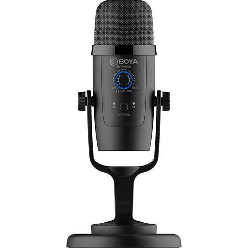 Boya BY-PM500 USB Condenser Microphone with Desk Stand