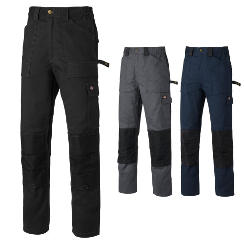 Dickies Grafter Duo Tone Cargo Pocket Workwear Knee Pad Trousers Pants ...