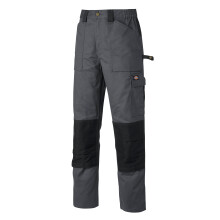 (Grey/Black, 30T) Dickies Grafter Duo Tone Cargo Pocket Workwear Knee Pad Trousers Pants WD4930