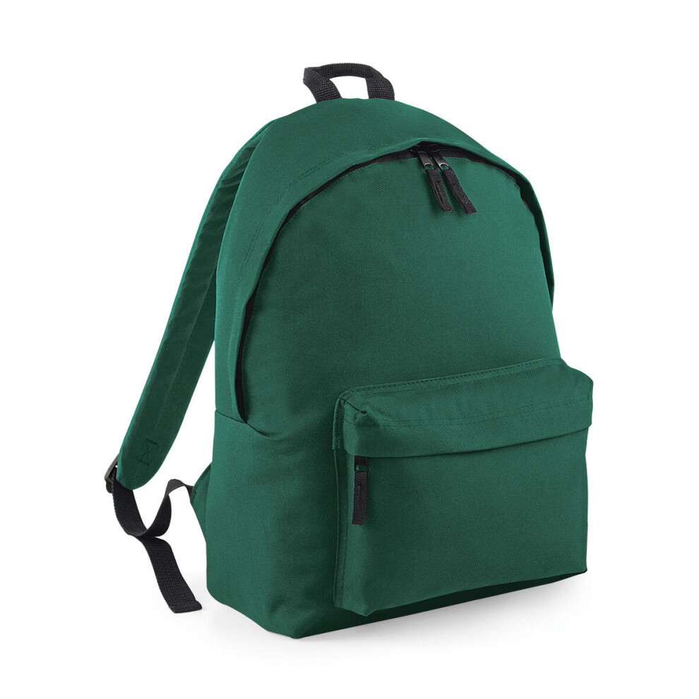 (Bottle Green) BagBase Orginal Fashion 18L Sports School Work Travel Gym Backpack Rucksack Bag