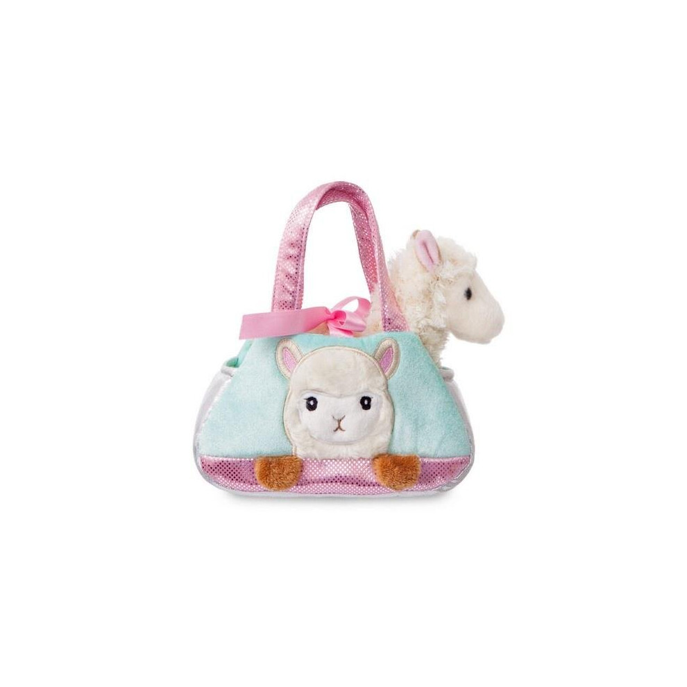 Aurora World Fancy Pal Peek-A-Boo Alpaca Blue/Pink