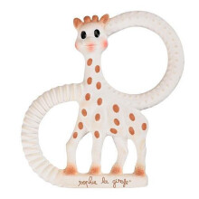 Beißring - SOPHIE DIE GIRAFFE - Sehr weich - Naturkautschuk