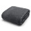 (Charcoal ) Waffle Throw Fleece Blanket Sofa Size 150 X 200 CM 1