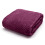 (Plum) Waffle Throw Fleece Blanket Sofa Size 150 X 200 CM 1