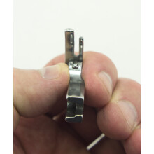 HAND P360 Industrial Sewing Machine Hinged Narrow Presser Jacket Zip Foot - Left Foot