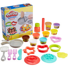 Play-Doh Δημιουργίες Κουζίνας Flip 'n Pancakes με 14 Αξεσουάρ Κουζίνας