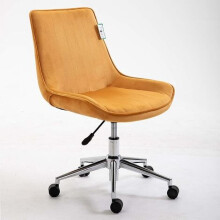 Velvet Fabric Yellow Office Computer Home Chair Furniture, Best