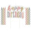 Happy Birthday pastel birthday candles 2