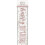 Rose Gold Glitz 9ft Foil Banner - Happy Birthday 1