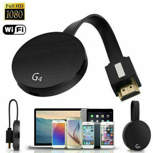 Chromecast 4rd Generation Digital HDMI Media Video Streamer Player WiFi