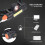 Rechargeable LED Headlamp Head Torch Flashlight Work light Headlight 9
