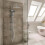 Chrome Shower Kit Twin Head Square Shower Kit Fixed Shower 5
