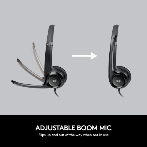 Logitech Logitech USB Headset H390 with Noise Cancelling Mic 1