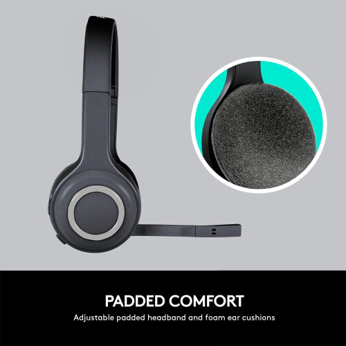 Logitech Logitech Over-The-Head Wireless Headset H600 1