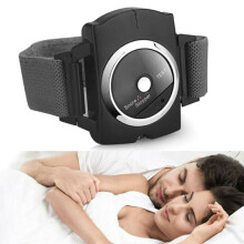 Electronic Snore Stopper Anti-Snore Wrist Bracelet Watch Device Sleep Aid