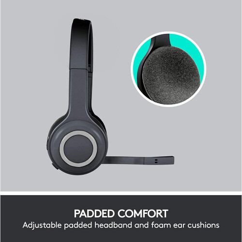 Logitech Logitech Wireless Headset H600 Over-The-Head (981-000341) 1