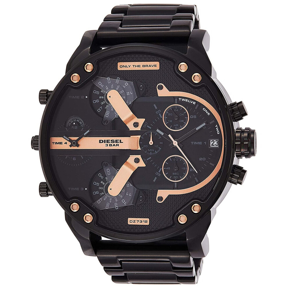 Diesel Mr Daddy 2.0 Men's Watch Chronograph DZ7312 NEW, 2 Years Warranty