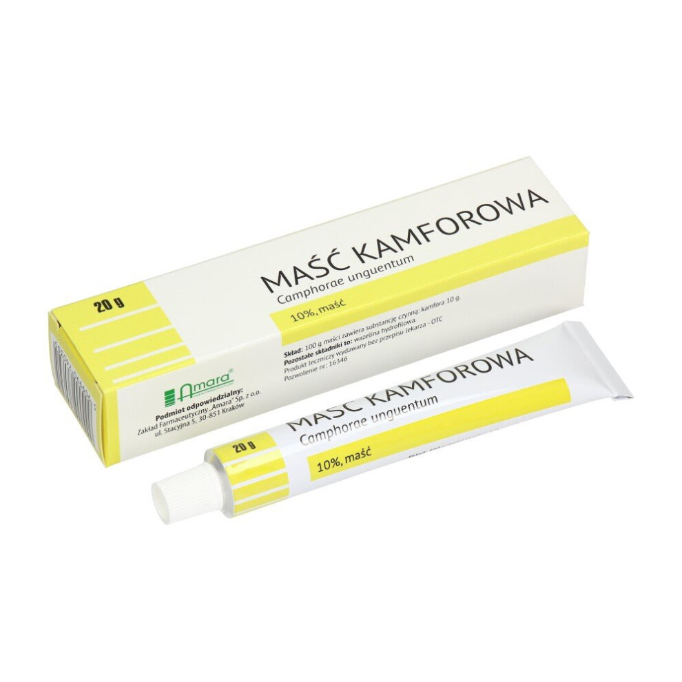 Camphor ointment, 20 g Masc Kamforowa