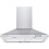CIARRA CBCS6201 Cooker Hoods 60cm Stainless Steel Chimney Range Hood 600mm Recirculating Duct Kitchen Ventilation Extractor Fan,Grease Aluminum Filter 1