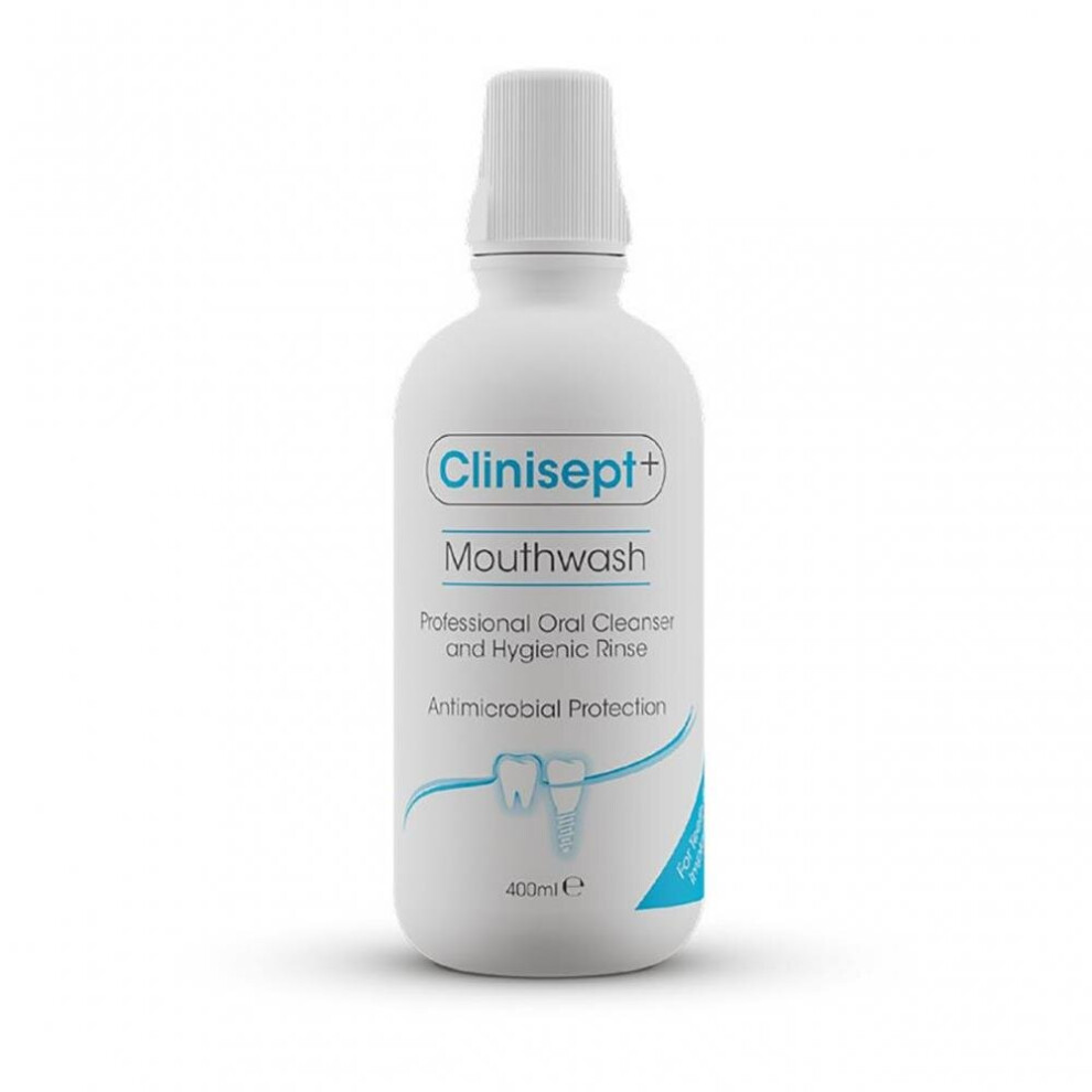 Clinisept+ Dental Mouthwash Professional Levels of Oral Hygiene -400ml