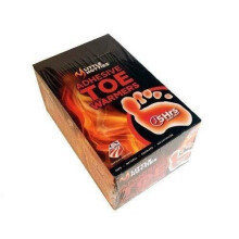 Little Hotties Adhesive Toe Warmers 30 Pairs - 5 Hours of Pure Heat. Natural, Environmentally Safe, Odorless and Air-Activated. Perfect for Camping,
