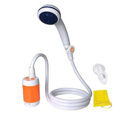 Portable Shower Electric Shower Camping Shower for Home or Outdoor Showering Car Washing Pet bathing Vegetation Watering with Shower Head Shut OFF V