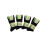 (Black) 12 Pairs Men's Non Elastic Bamboo Soft Top Socks 1