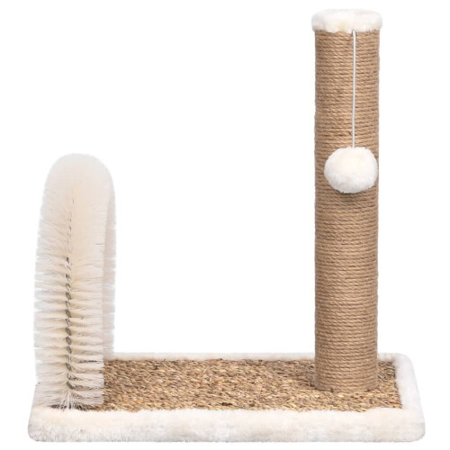 VidaXL vidaXL Katzenbaum mit Fellpflegebogen und Kratzsäule 2