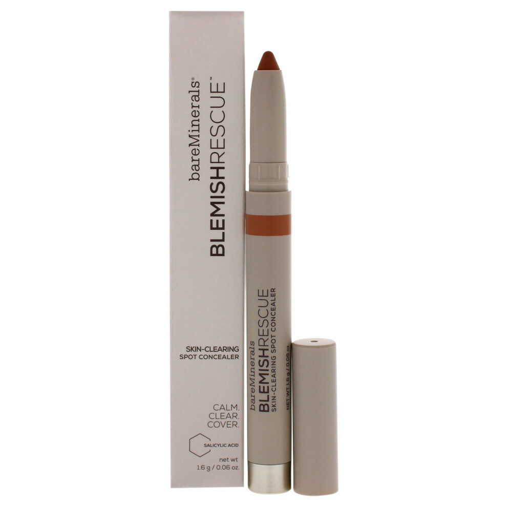 BareMinerals Blemish Rescue Skin- Clearing Spot Concealer - 4.5N Tan - Dark - 0.06 oz Concealer