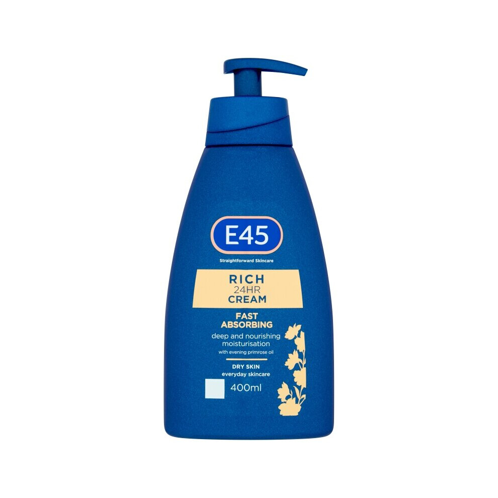 E45 Rich 24HR Cream 400ml