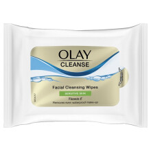 Olay Cleanse Facial Cleansing Wipes - Sensitive Skin - 20 Wipes