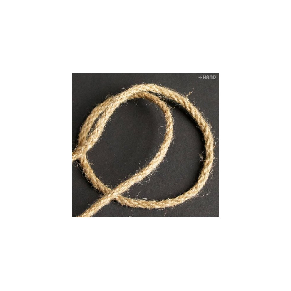 BRT26 Brown Plait Rough Rope Cord - 6mm Diameter appx 10 metres-image-OPC-P6RTTMZ-NEW