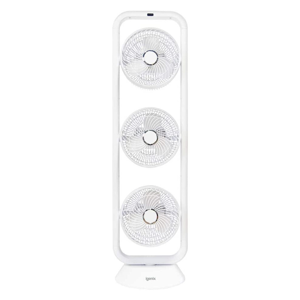 Igenix DF0050 Oscillating Tower Air Circulator Fan with Remote Control
