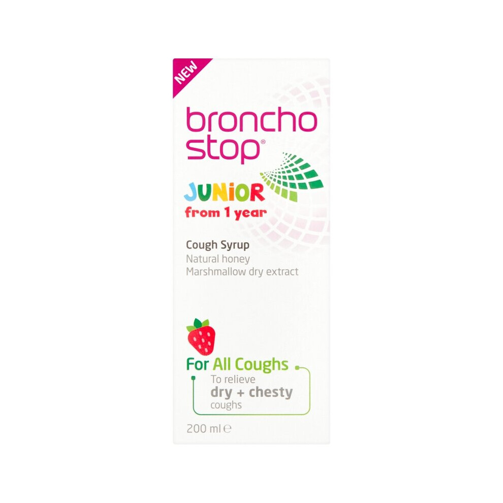 Bronchostop Junior Cough Syrup - 200ml