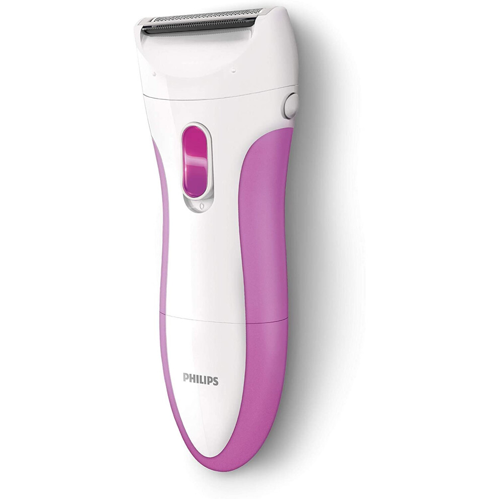 Philips HP6341 SatinShave Essential Lady Shaver, Wet and Dry, Battery Operated, Electric Razor-image-OPC-P6RYP6G-NEW