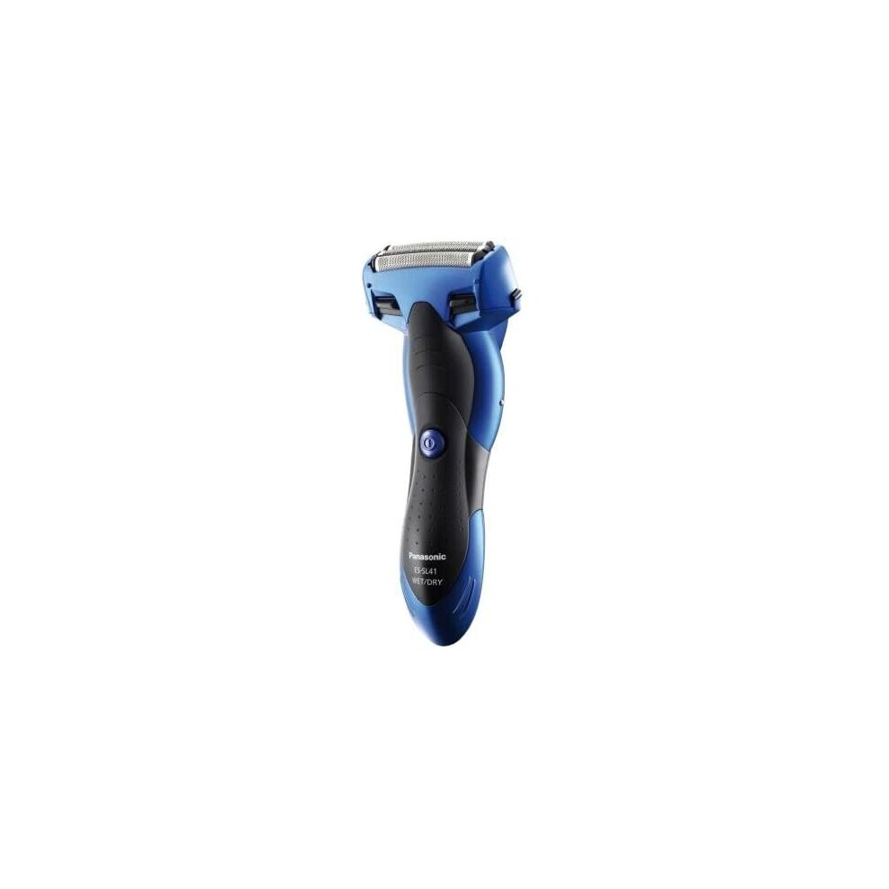 Panasonic ES-SL41 Blue Wet And Dry Electric 3-Blade Shaver For Men, UK 2 Pin Plug