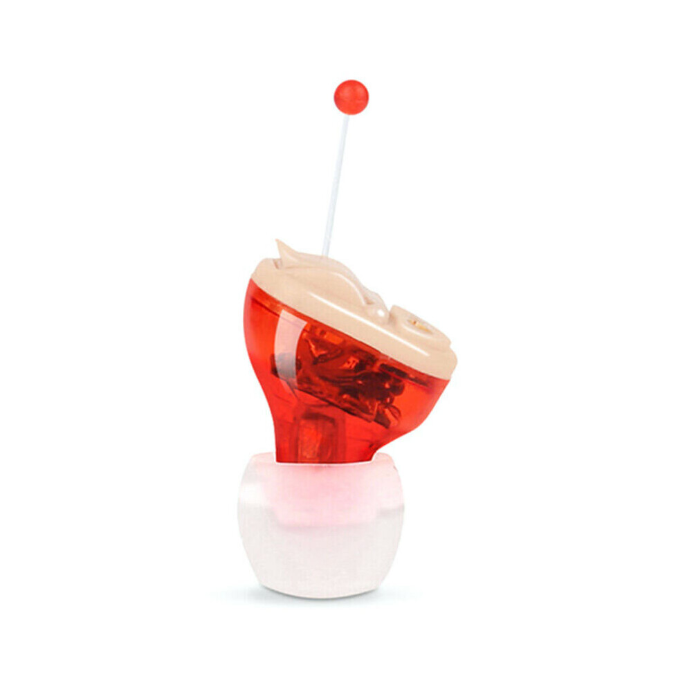 Red (Red) Digital Invisible Mini Hearing Aids Sound Amplifier Intelligent Noise Uction
