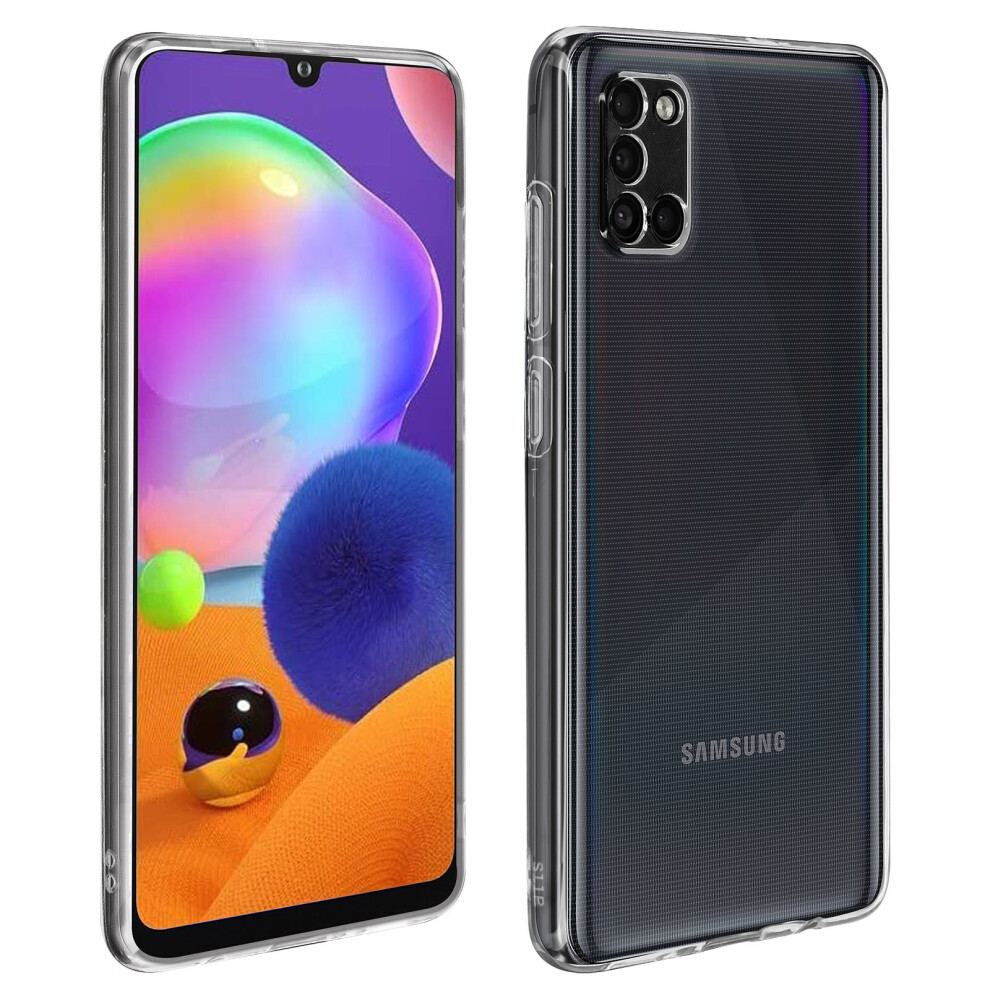 Cover For Samsung Galaxy A31 And Tempered Glass Film 9H Clear 3662427504157