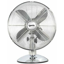 Igenix DF1250 Portable Desk Fan, 12 Inch, 3 Speed, Quiet Operation