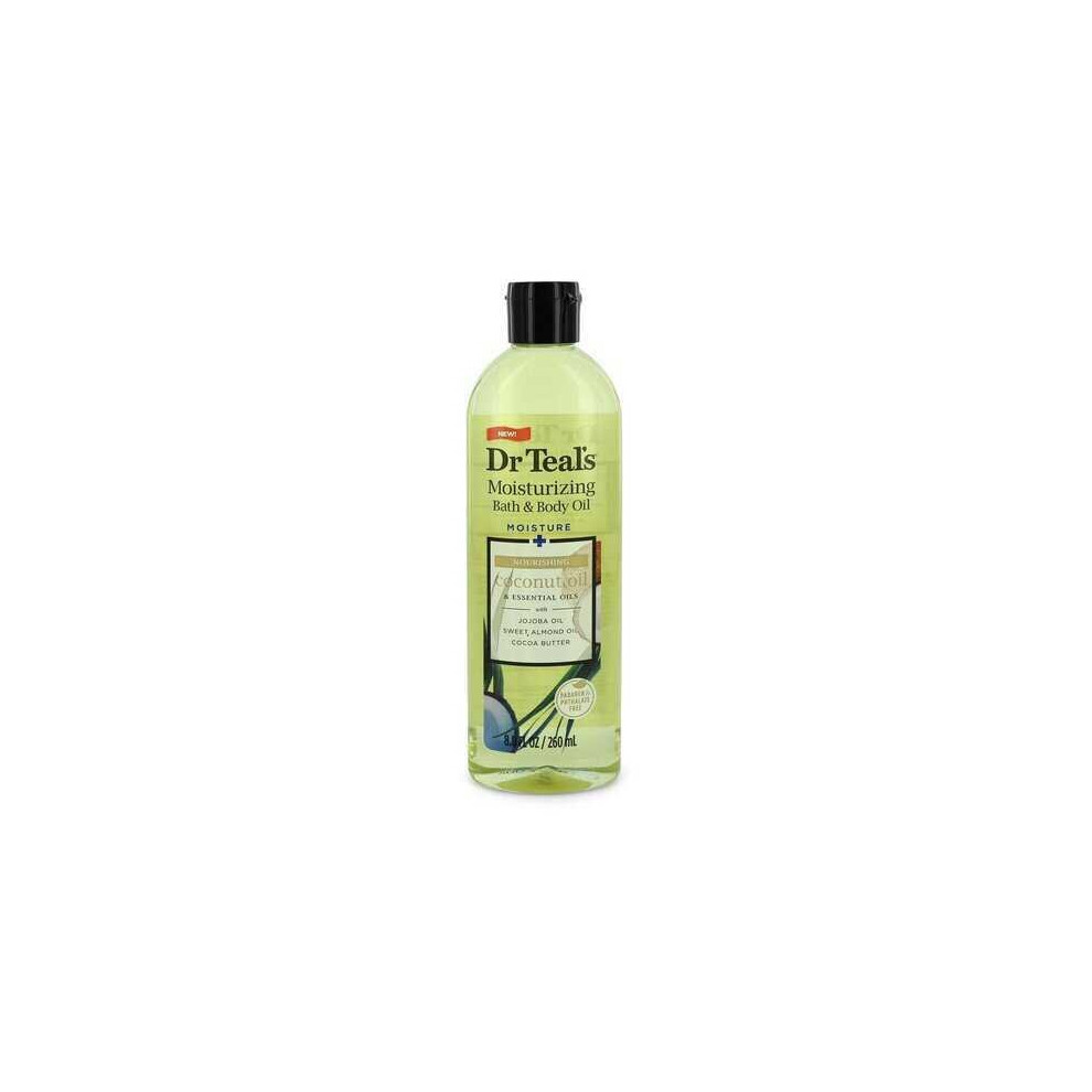 Dr Teal's Moisturizing Bath & Body Oil By Nourishing Coconut Oil With Essensial Oils Jojo V728-550659