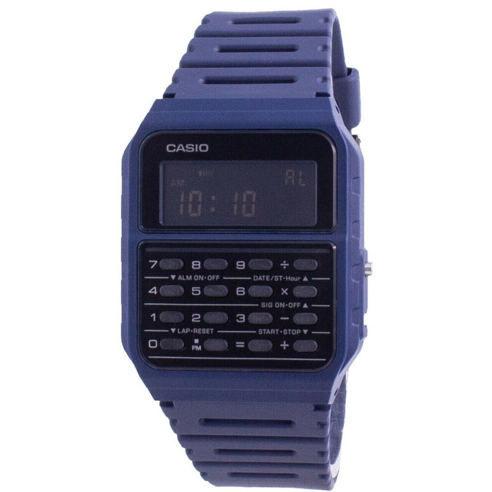 Casio Youth Data Bank Dual Time Ca-53Wf-2B Ca53wf-2B Unisex Watch Multicoloured
