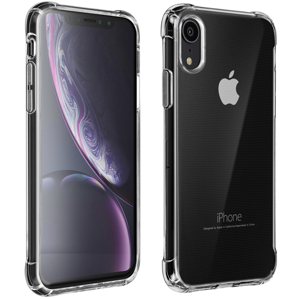 Back Cover For Apple Iphone Xr Flexible Case With Bumper Corners Transparent Clear 3662427503990