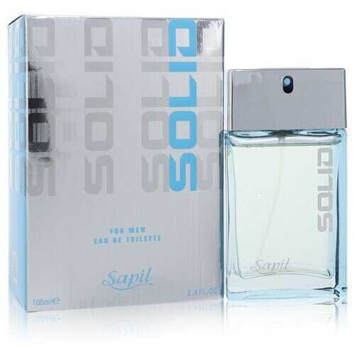 Sapil Solid by Sapil Eau De Toilette Spray 3.4 oz (Men) V728-554310