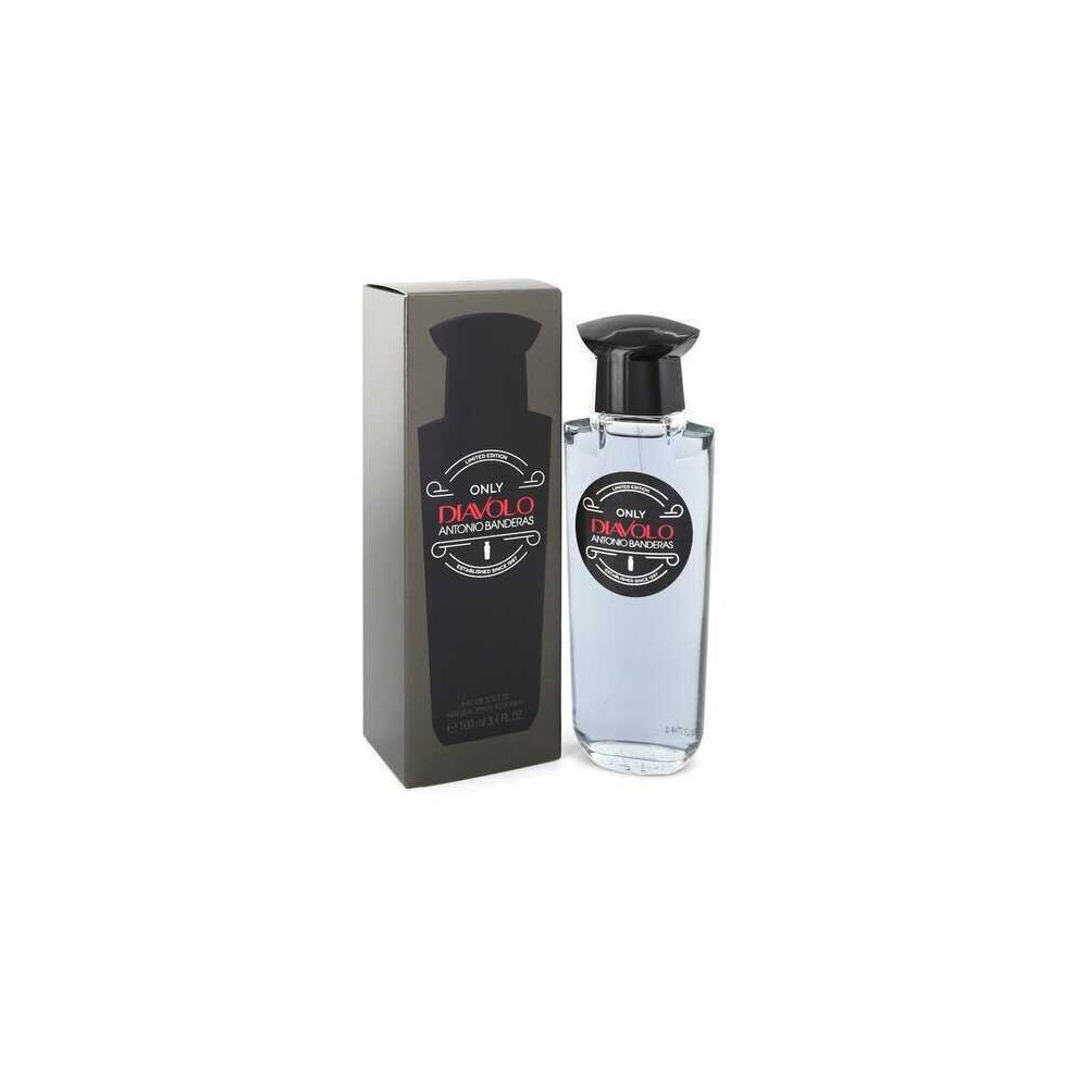 Antonio Banderas Diavolo Only By Eau De Toilette Spray 3.4 Oz (Men) V728-550354 Light