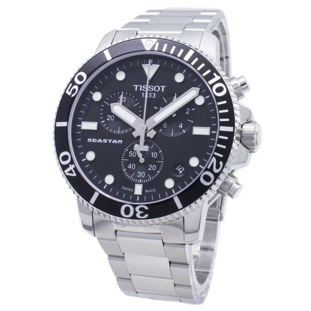 Tissot T-Sport Seastar 1000 T120.417.11.051.00 T1204171105100 Chronograph 300M Men's Watch