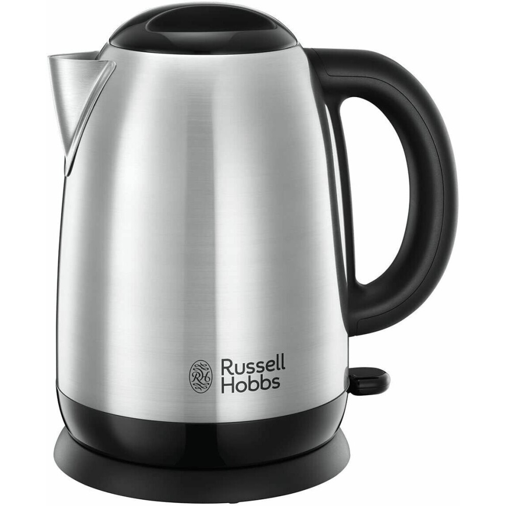 Russell Hobbs Adventure Electric Kettle 2400W 1.7 L Silver & Black - 23912