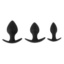 Black Velvets 3-delt anal træningssæt